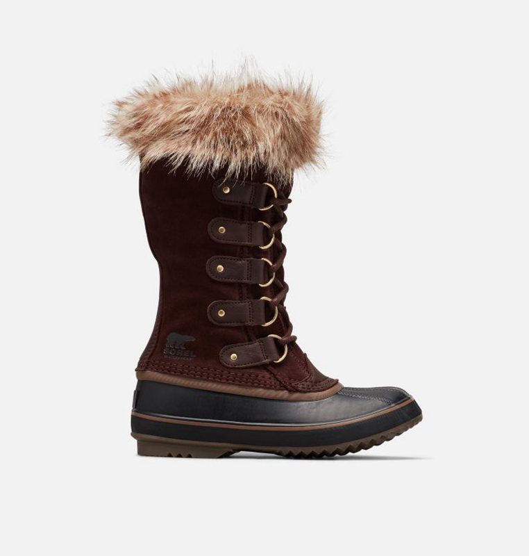 Womens Snow Boots Dark Brown - Sorel Joan of Arctic™ Low - 379-IOXLZC